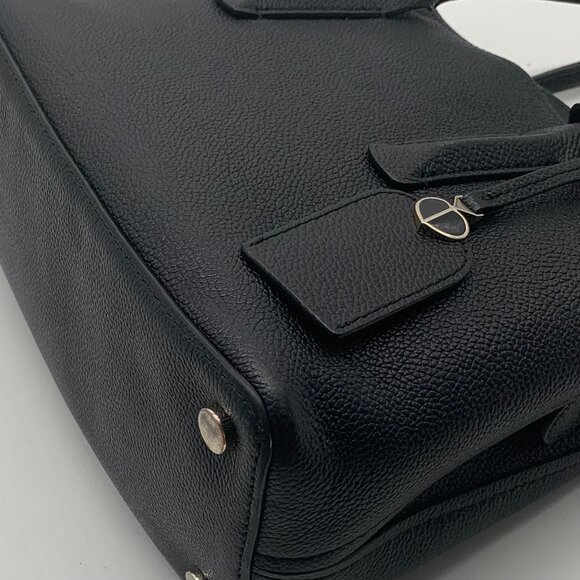 Kate Spade Margaux Black Leather Crossbody Satchel - Picture 7 of 11